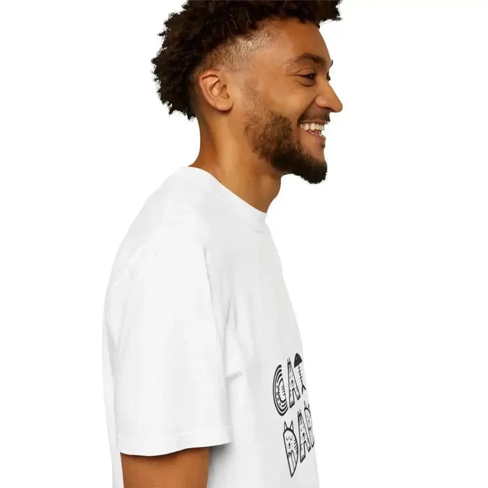 Cat Dad Unisex T-Shirt | Cute Cat Lover Gift, Funny Pet Apparel - FloofChonk