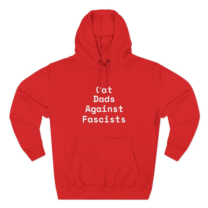 Cat Dads Against Fascists Hoodie - FloofChonk