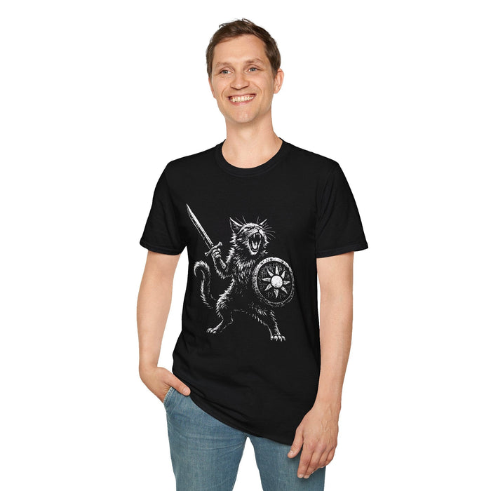 Cat Fighter Fantasy Shirt-GoblinSmith