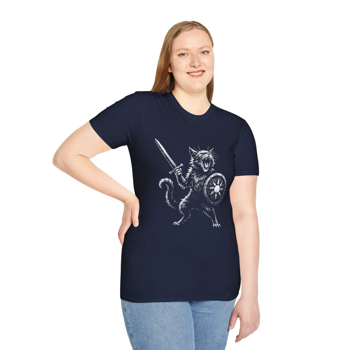 Cat Fighter Fantasy Shirt-GoblinSmith