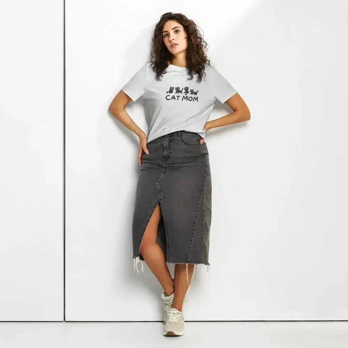 Cat Mom Women’s T-Shirt - FloofChonk