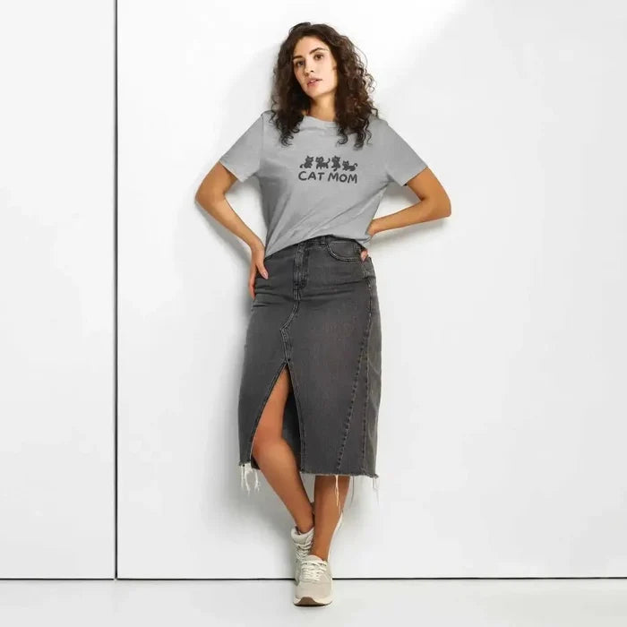 Cat Mom Women’s T-Shirt - FloofChonk