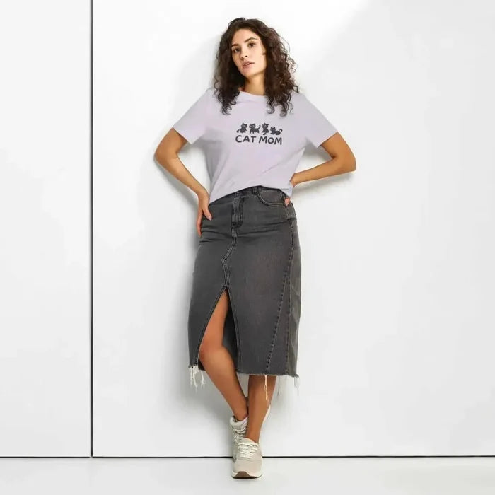 Cat Mom Women’s T-Shirt - FloofChonk