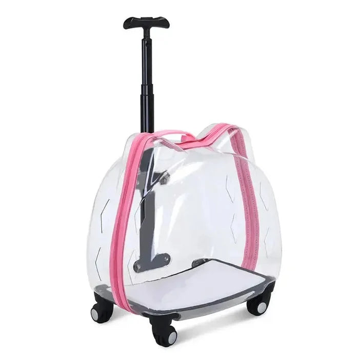Cat Portable Trolley with Transparent Bubble - FloofChonk