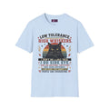 Cat T-Shirt — "Low Tolerance, High Whiskers" Vintage Black Cat Graphic Tee - FloofChonk