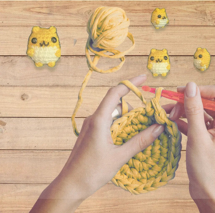 Cat Toy Crochet Kit | Handcrafted Cat Toy Making for the Crafty - FloofChonk