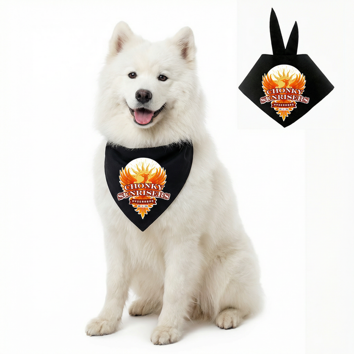 Chonky Sunrisers Hyderabad Pet Bandana