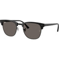 Ray-Ban Clubmaster Classic RB3016 Black on Black Grey Angle