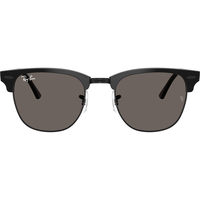 Ray-Ban Clubmaster Classic RB3016 Black on Black Grey Front