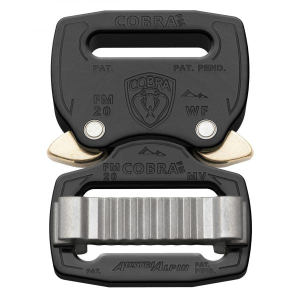 COBRA QUICK RELEASE BIOTHANE DOG COLLAR 2 and 4KN 19MM WIDE