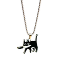Collier Chat Ninja