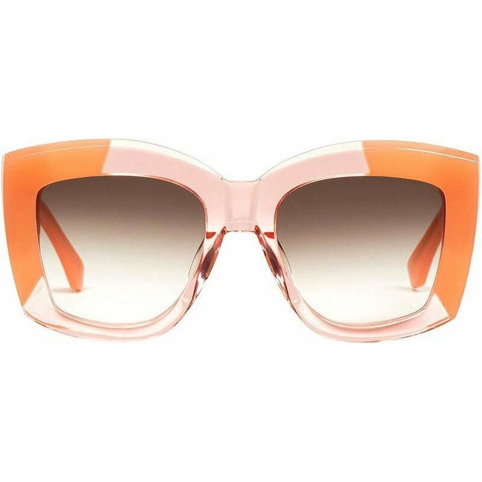 Coltrane, Transparent Pink and Blush/Brown Gradient Lenses