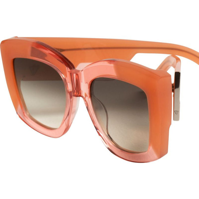 Coltrane, Transparent Pink and Blush/Brown Gradient Lenses