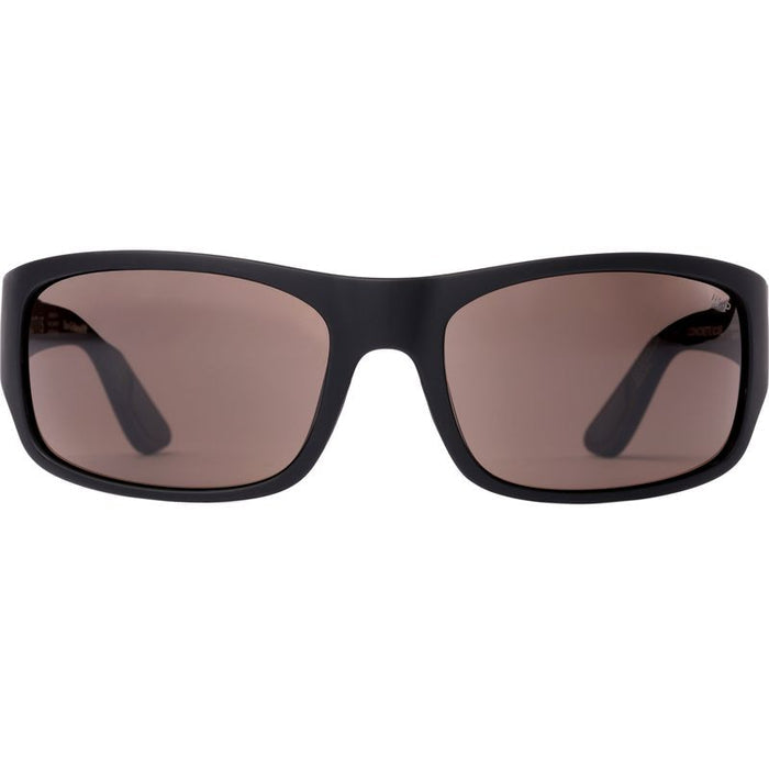 OTIS Concrete Wave Matte Black L.I.T Brown Polarised Front