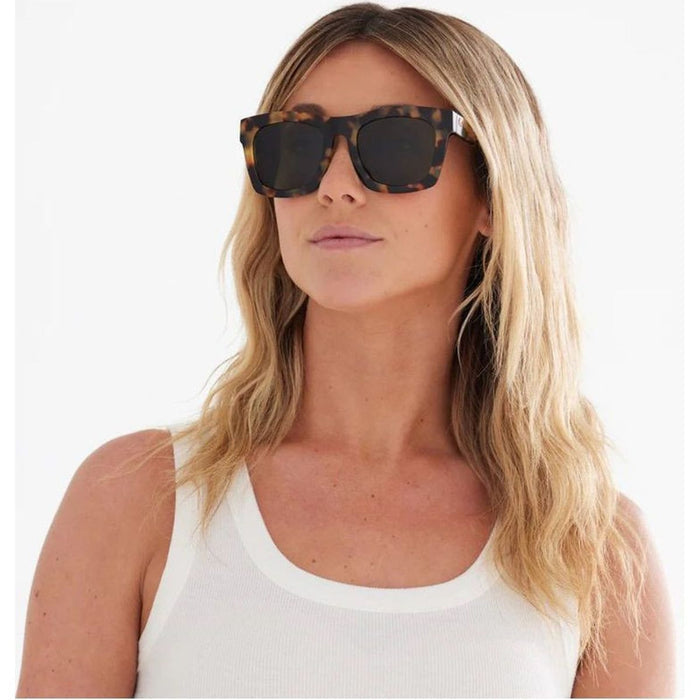 Crasher, Matte Tort/Grey Polarised Lenses 49 Eye Size