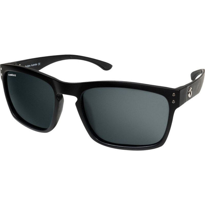 Crypto, Matte Black/Carbon Glass Polarised Lenses