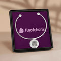 Custom Cat Portrait Bangle - FloofChonk