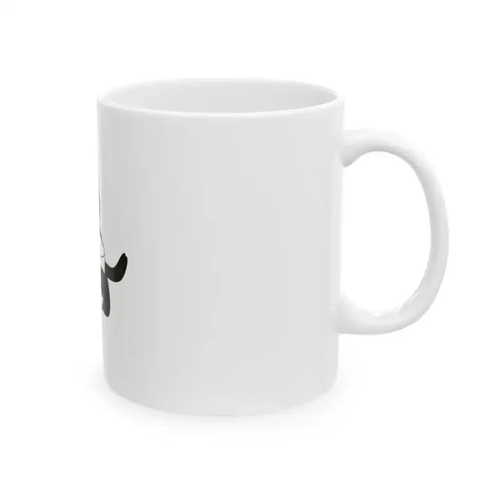 Cute Cat Coffee Cup - Fun Ceramic Coffee Cup (11oz, 15oz) - FloofChonk