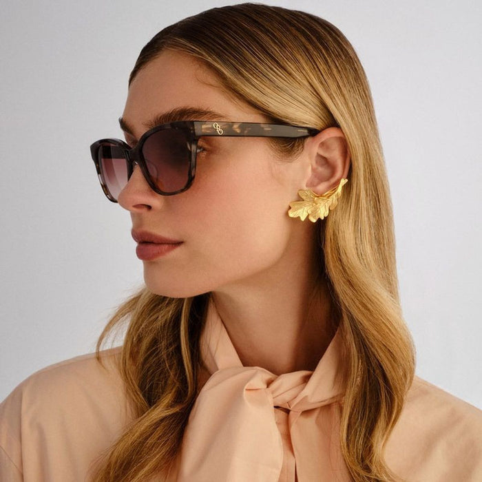 Dalia, Pewter Tort/Brown Gradient Lenses