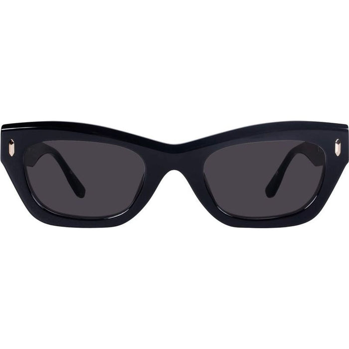 Delancey, Gloss Black with Gold Metal/Black Lenses