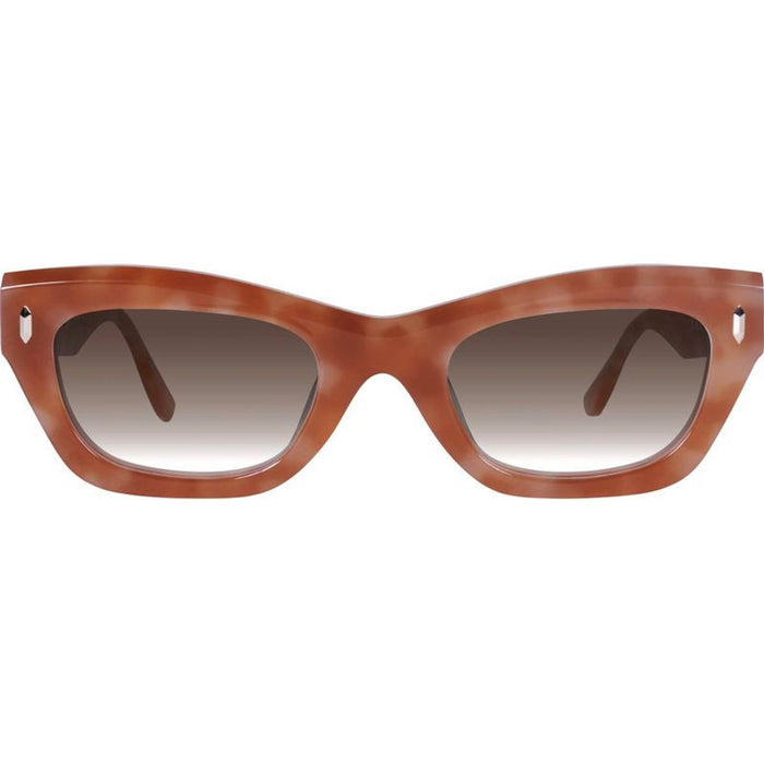 Delancey, Pastel Tort with Gold Metal/Brown Gradient Lenses