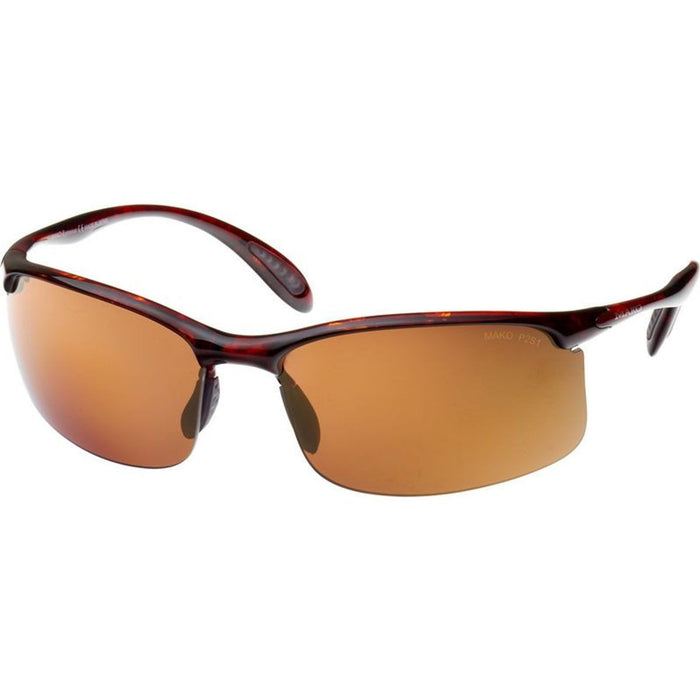 Diver, Shiny Demi/PC Copper Bronze Mirror Polarised Lenses