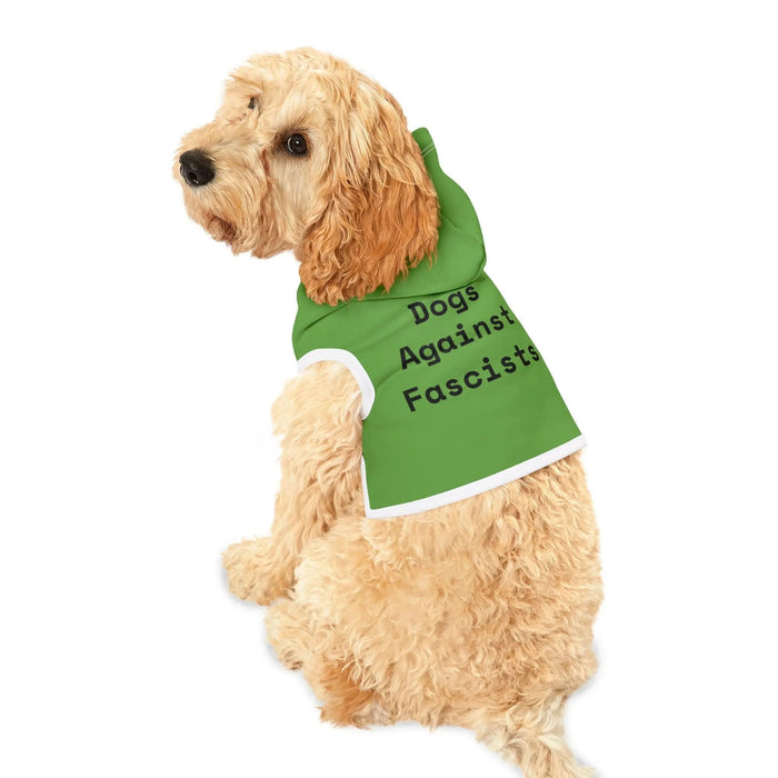 Dogs Against Fascists Pet Hoodie - FloofChonk
