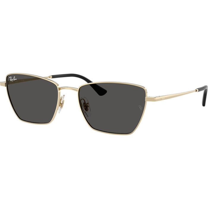 Ray-Ban Drea RB3783 Pale Gold Dark Grey Angle