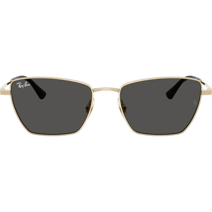 Ray-Ban Drea RB3783 Pale Gold Dark Grey Front