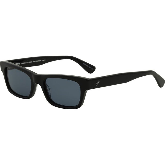 Drew, Black/Blue Photochromic Polarised Lenses