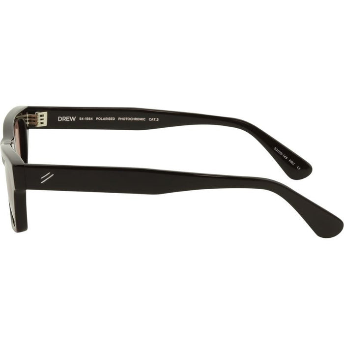 Drew, Dark Chocolate/Rose Photochromic Polarised Lenses