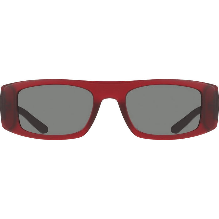 Dragon Eyewear Echo Matte Stone Transparent Red Smoke LL Front