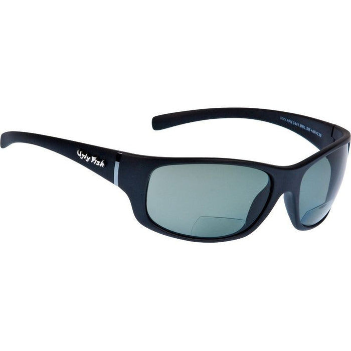 Eclipse, Matte Black/Bifocal +1.5 Smoke Polarised Lenses