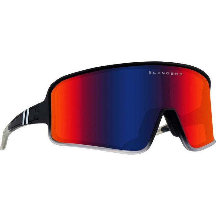 Eclipse, Phantom Boss Black/Blue and Red Mirror Polarised Lenses