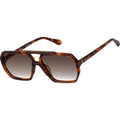 Valley Eyewear El Rodeo Hennessy Tort Brown Gradient Angle