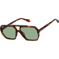Valley Eyewear El Rodeo Hennessy Tort Olive Green Angle