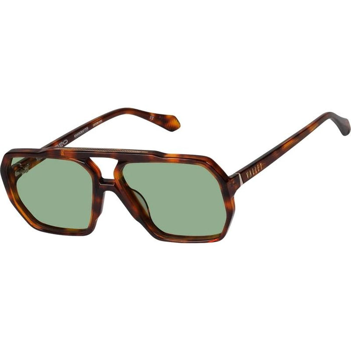Valley Eyewear El Rodeo Hennessy Tort Olive Green Angle