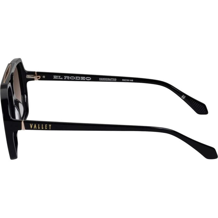 Valley Eyewear El Rodeo Black Brown Gradient Temple
