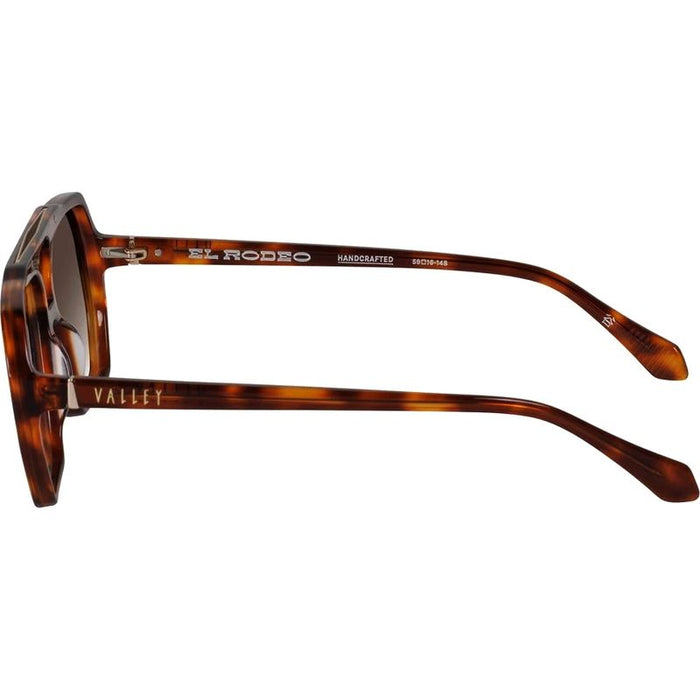 Valley Eyewear El Rodeo Hennessy Tort Brown Gradient Temple