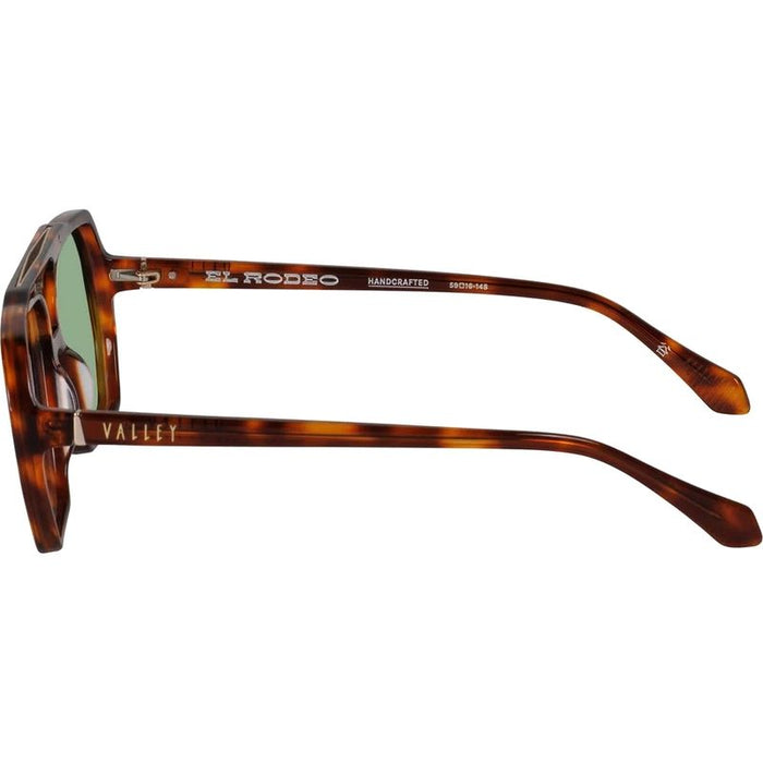 Valley Eyewear El Rodeo Hennessy Tort Olive Green Temple