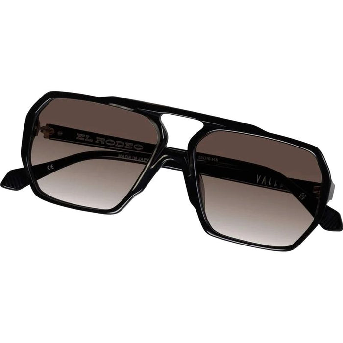 Valley Eyewear El Rodeo Black Brown Gradient Front2