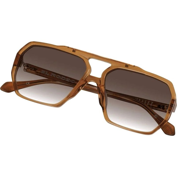Valley Eyewear El Rodeo Brown Toffee Brown Gradient Front2