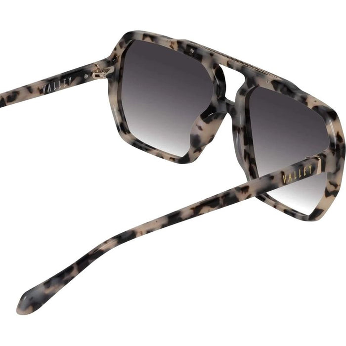 Valley Eyewear El Rodeo Ivory Tort Black Gradient Inner