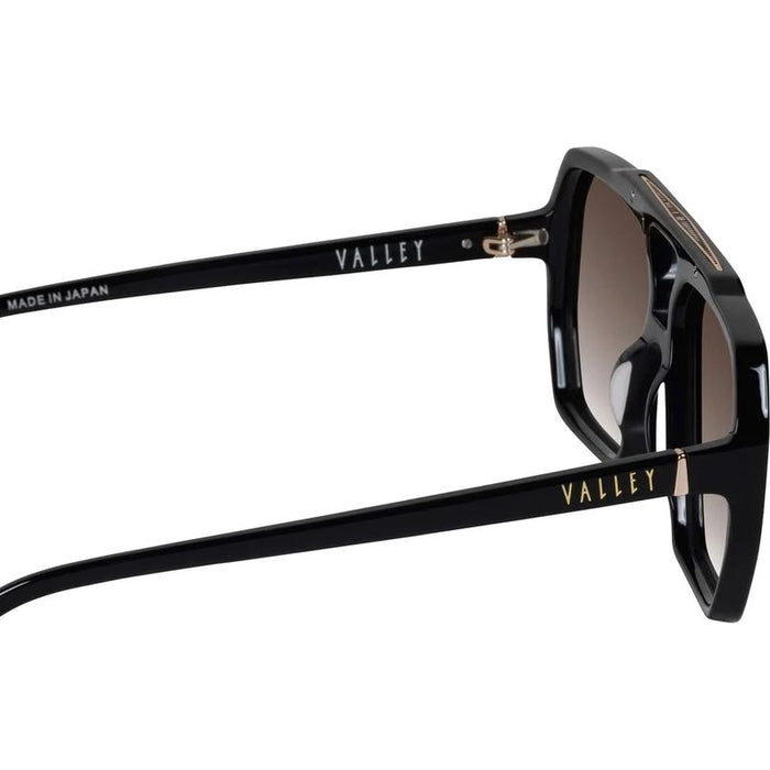 Valley Eyewear El Rodeo Black Brown Gradient Temple2