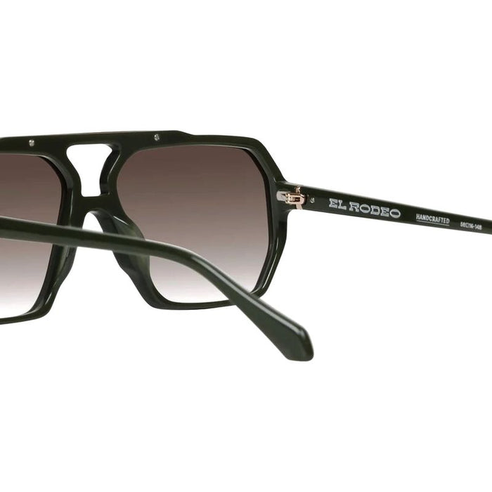 Valley Eyewear El Rodeo Army Green Brown Gradient Inner