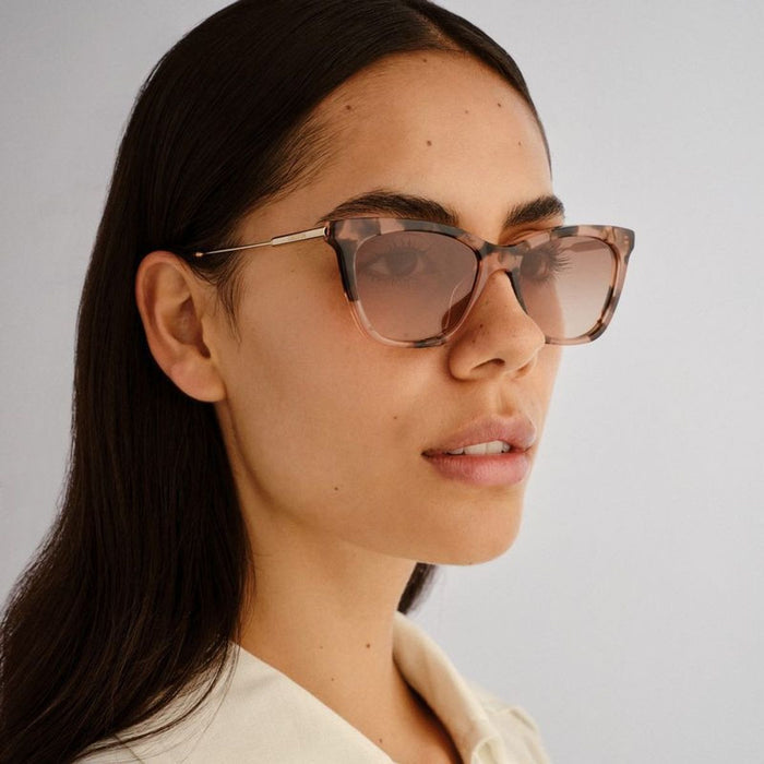 Elea, Rose Tort/Tan Gradient Lenses