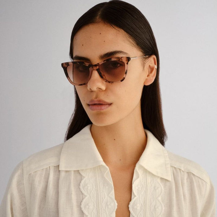 Elea, Rose Tort/Tan Gradient Lenses