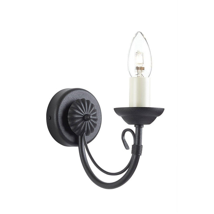 Traditional Wall Lights - Elstead Chartwell 1lt Wall Light CH1 BLACK