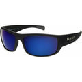 Escape, Matte Black/Glass Blue Mirror Polarised Lenses