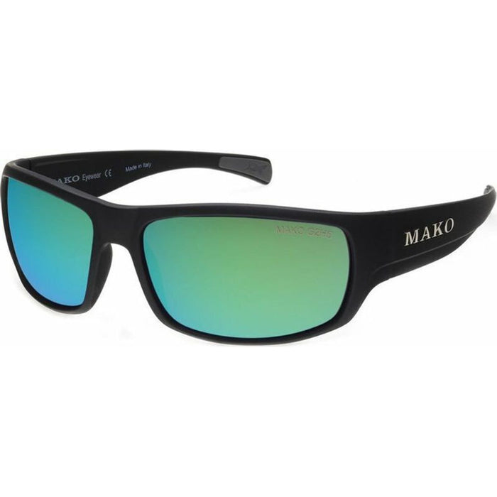 Escape, Matte Black/Glass HD Rose Green Mirror Polarised Lenses